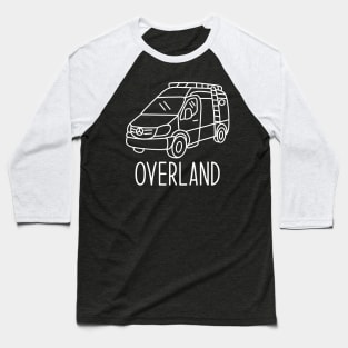 Overland Camper Conversion Baseball T-Shirt